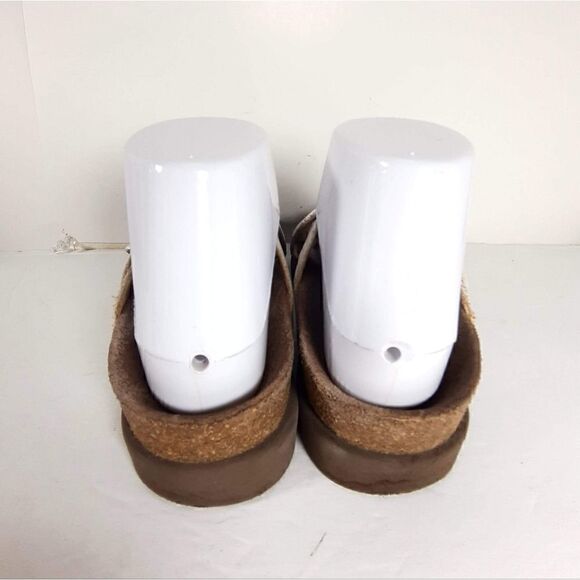 Mephisto  women's Helen White Leather  Slip On Thong Cork Sandals  Eu 37 US 7 - Picture 6 of 15